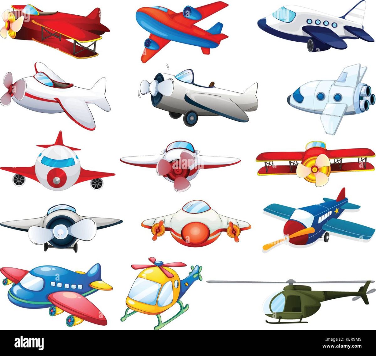 Метка для детского сада самолет