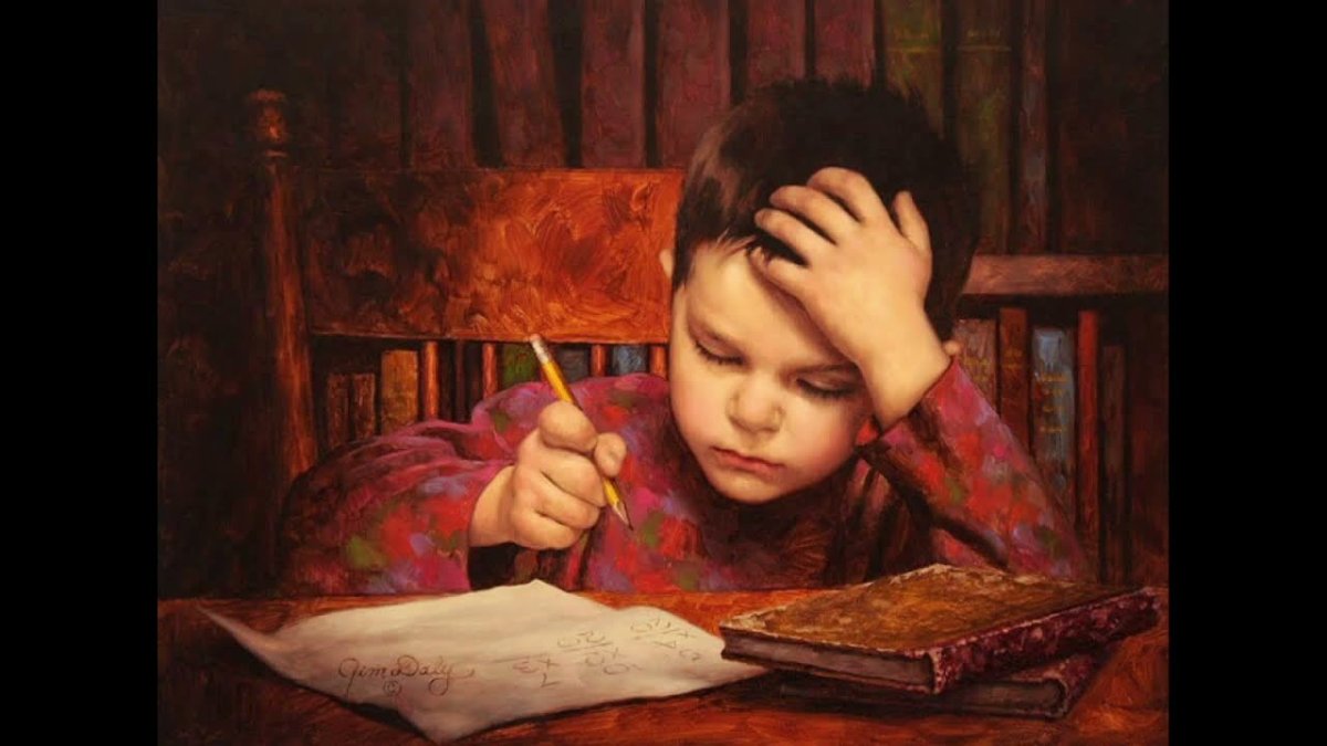 Картины художников с детьми