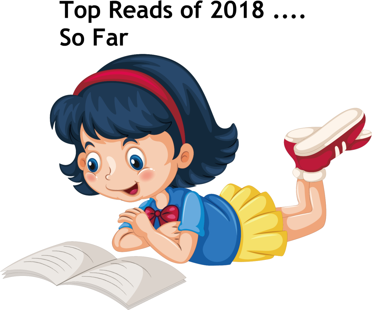 Девочка с книгой мультяшная