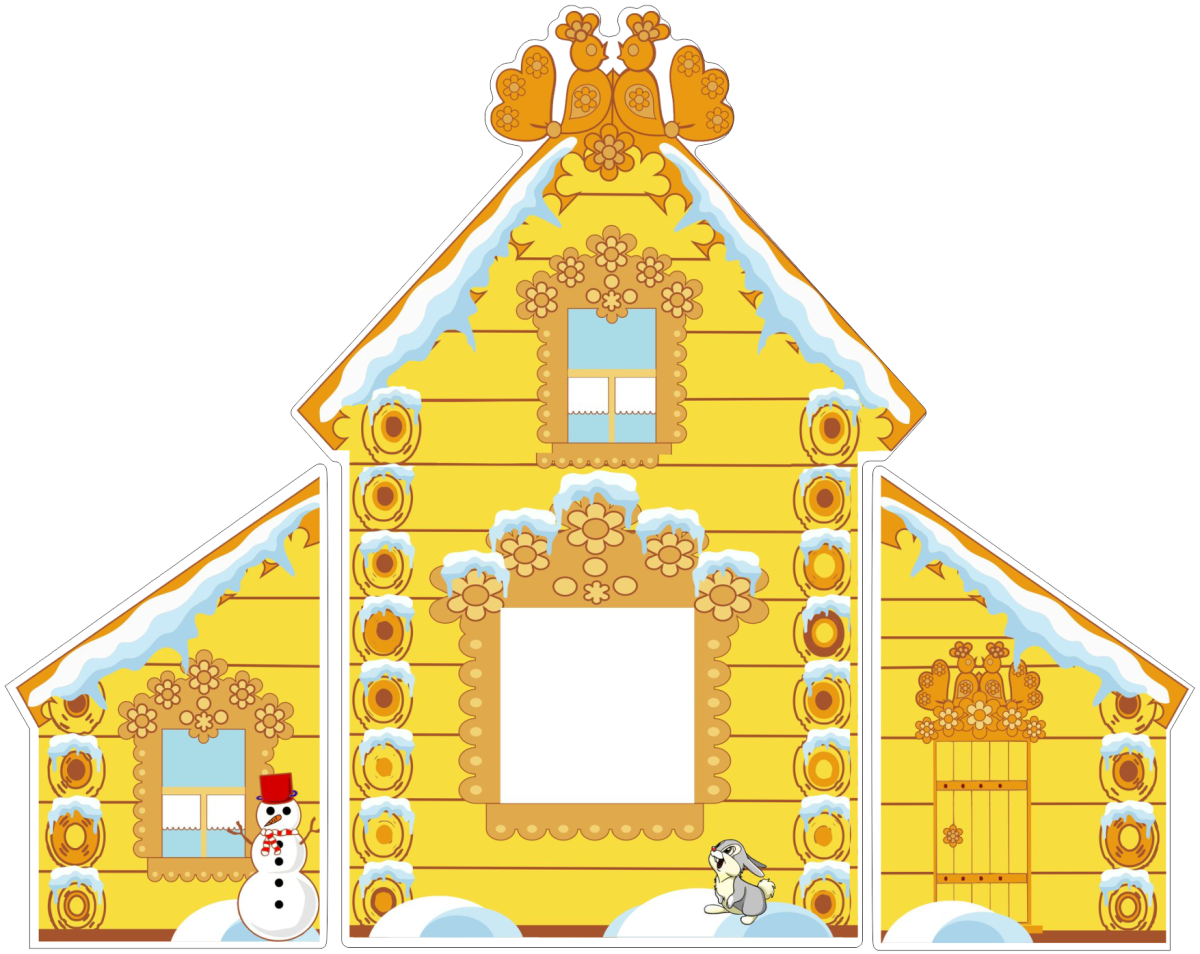 Домик Теремок из сказки Теремок