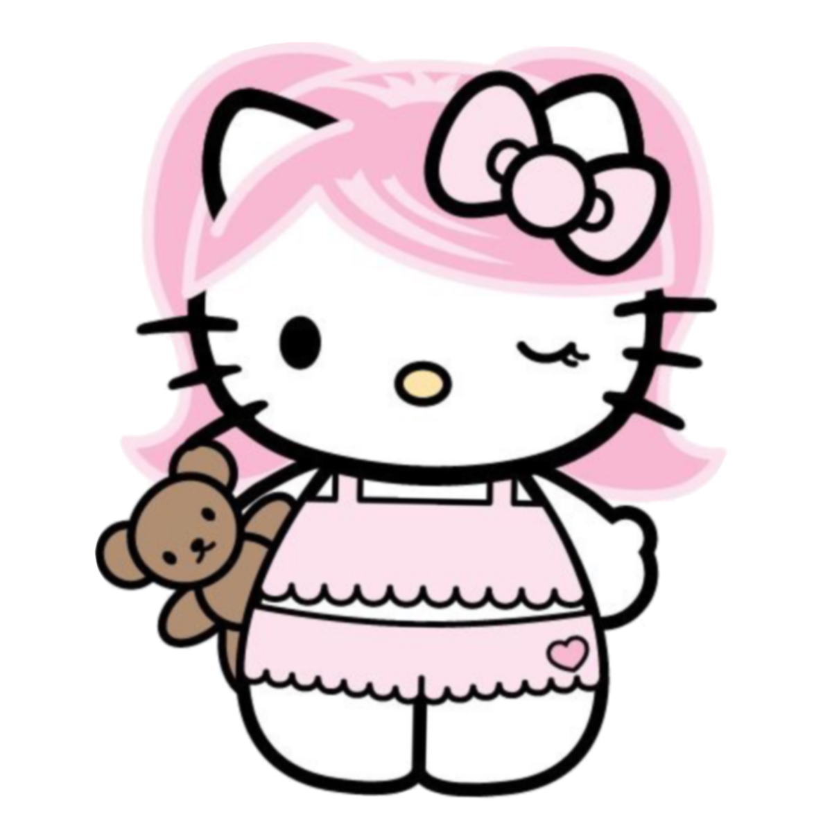 Милые рисунки для срисовки hello Kitty