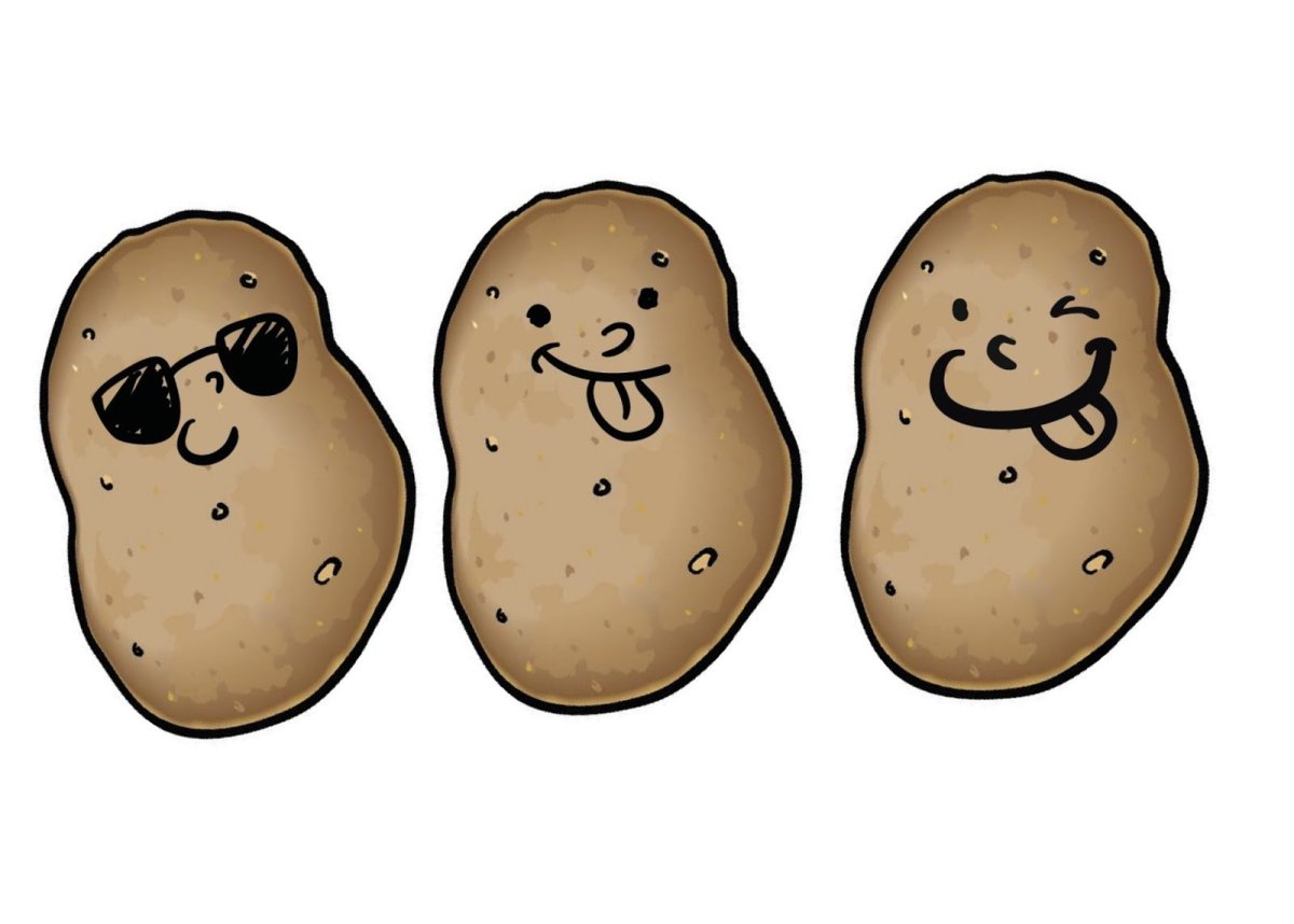 Картошка мультяшный