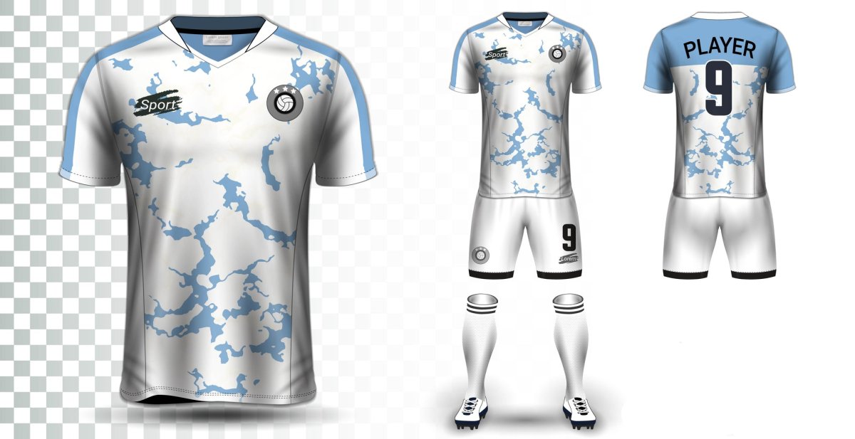 Футболка и шорты мокап