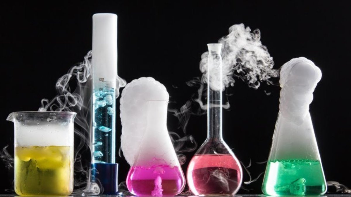 Красивые химические опыты