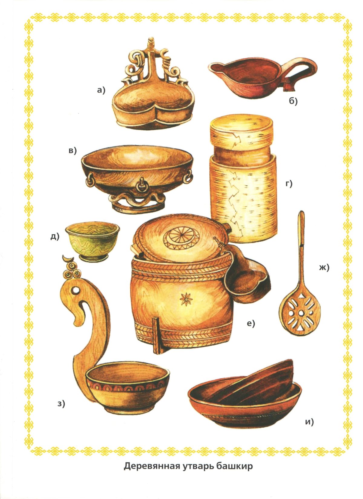 Городецкая роспись Туесок