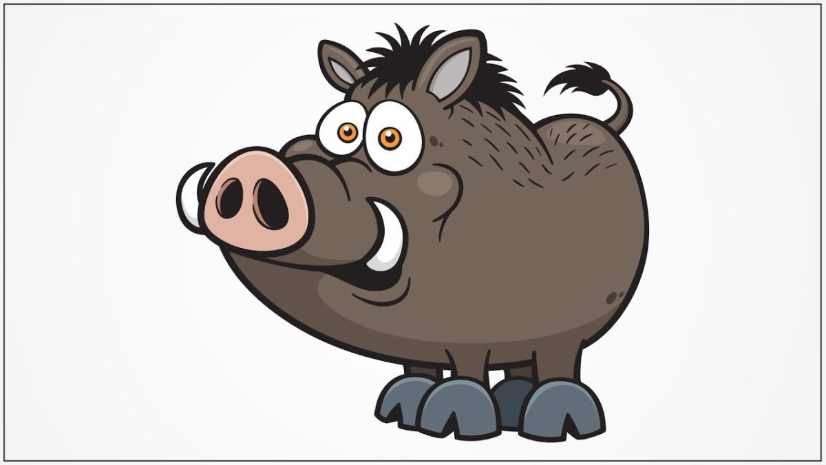 Мультяшные кабанчики