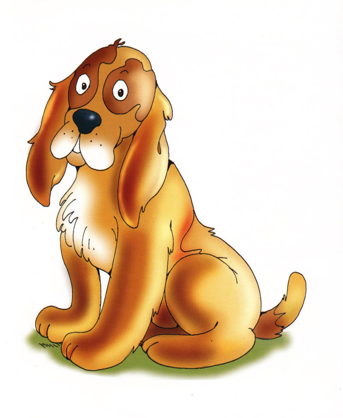 Собака картинка детская