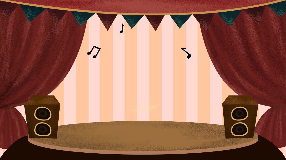 Сцена мультяшная