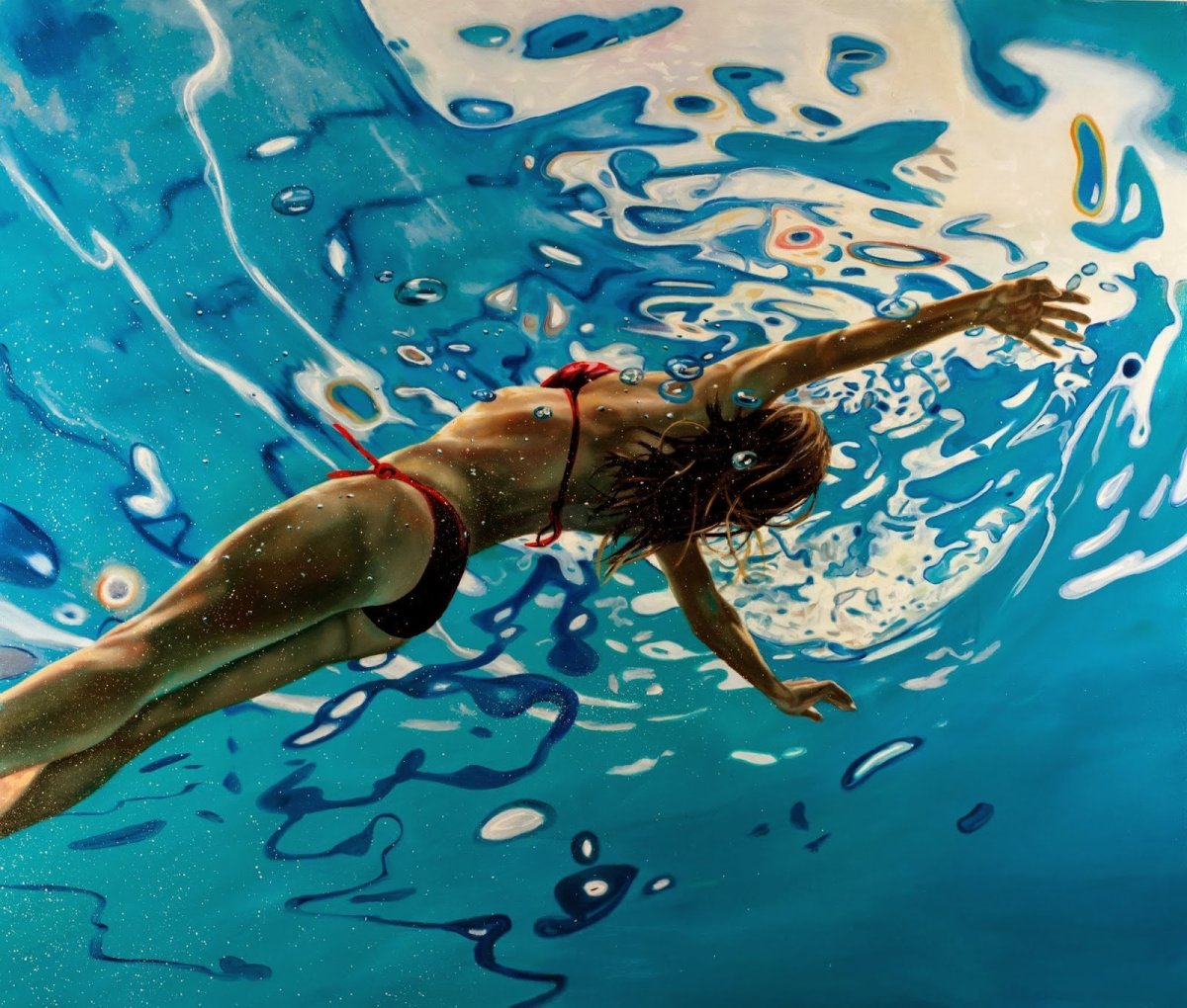 Художник гиперреалист Эрик Зенер