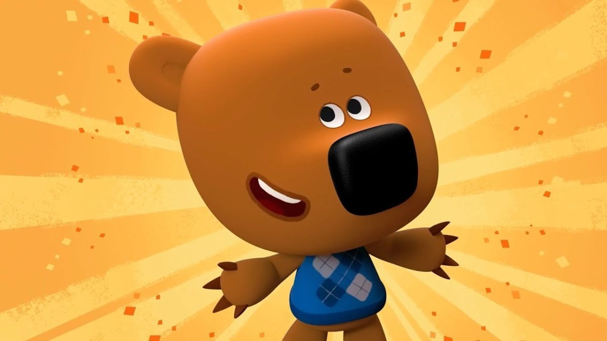 Раскраска мишки Мимимишки Кеша