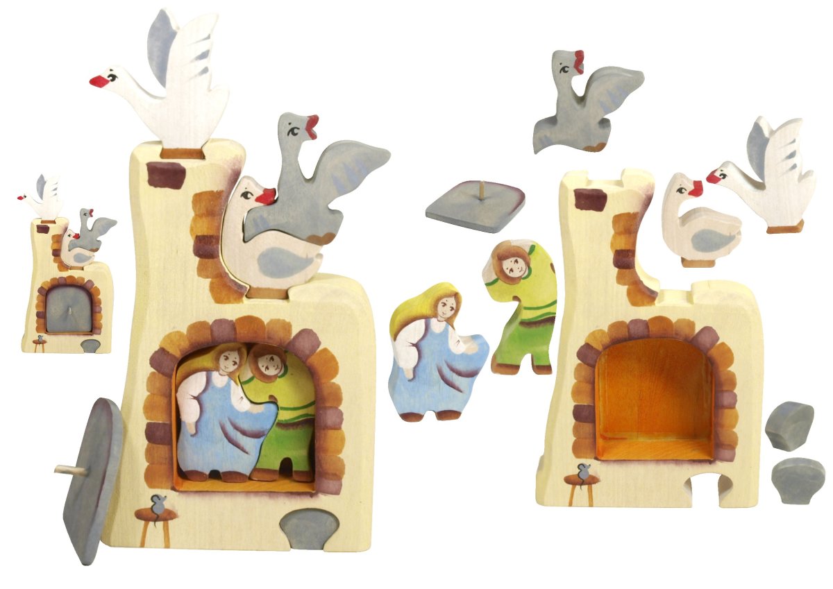 Русская печь в сказках