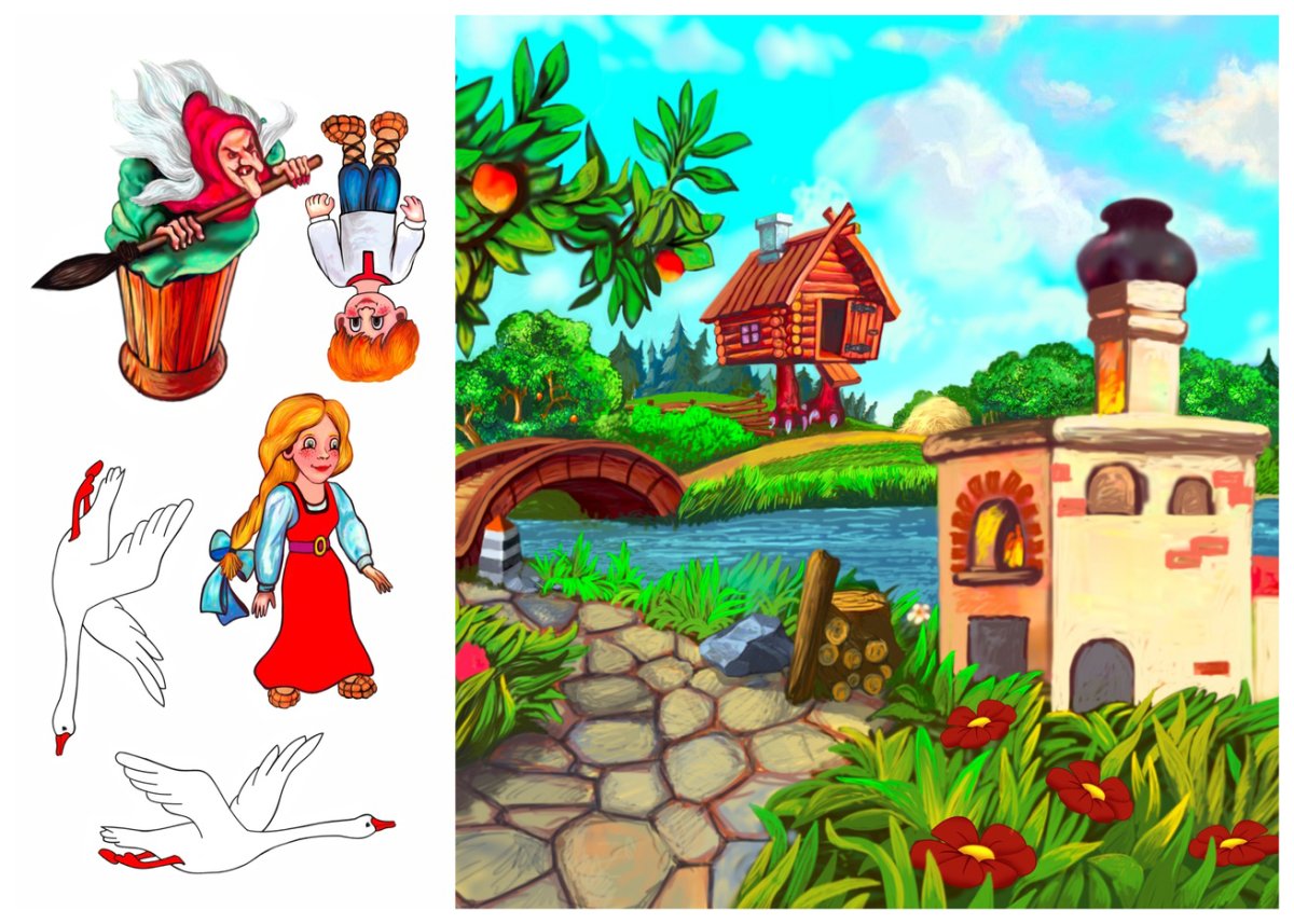 Русская печь картинки для детей