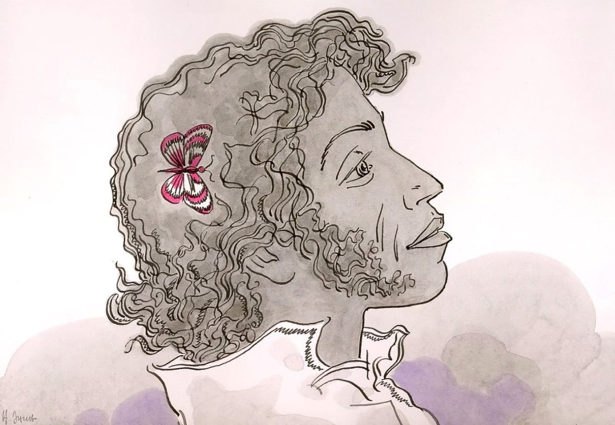 Художник Энгель Насибулин Пушкин