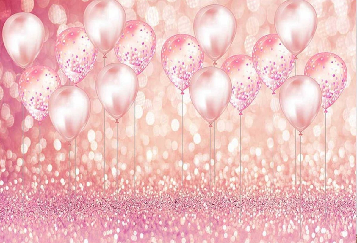 Розовые шарики