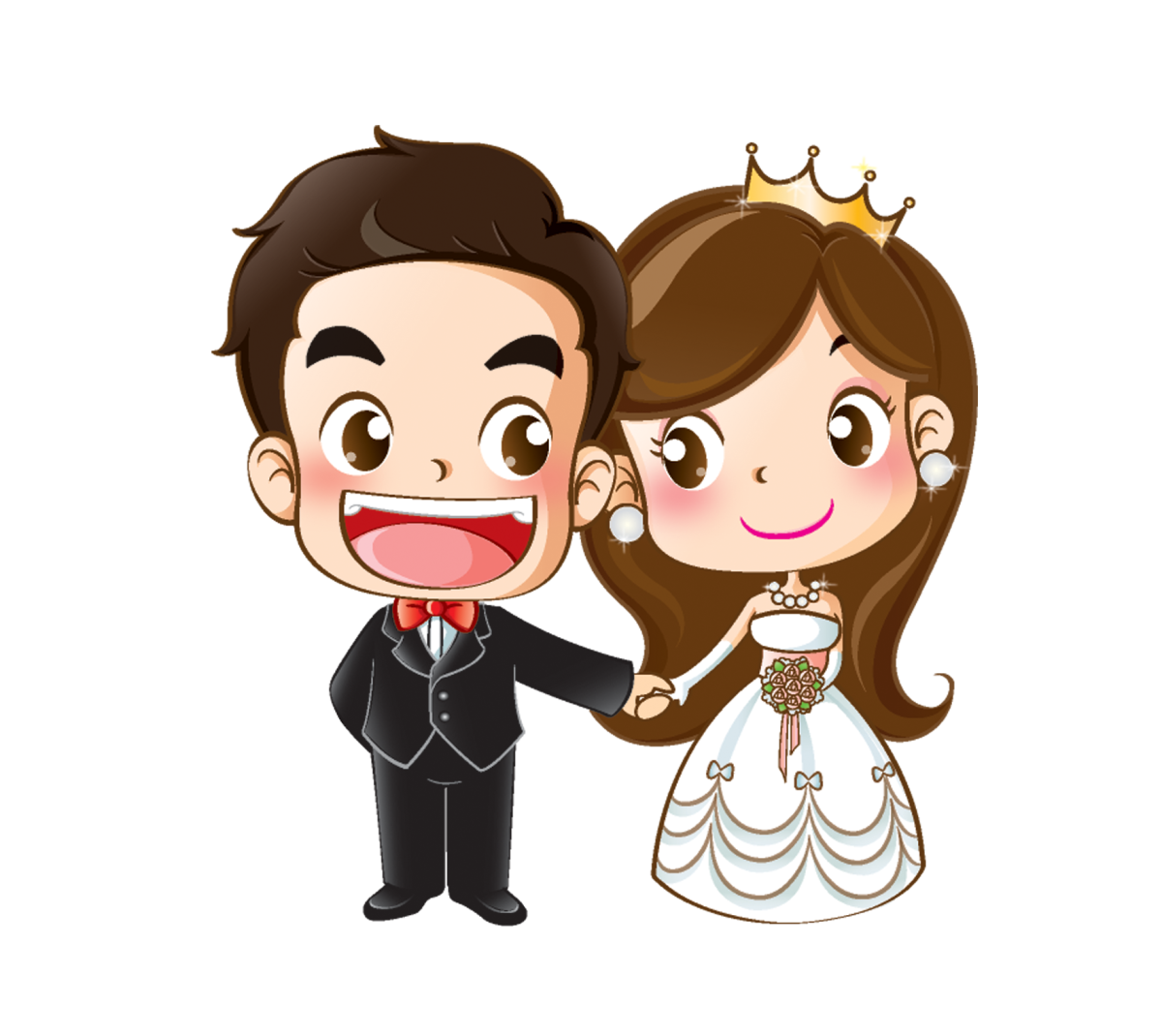 Мультяшная свадьба