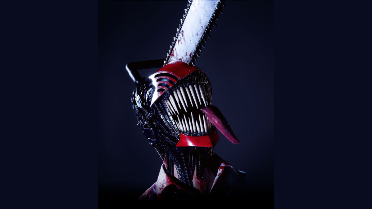 Человек бензопила обои 4к