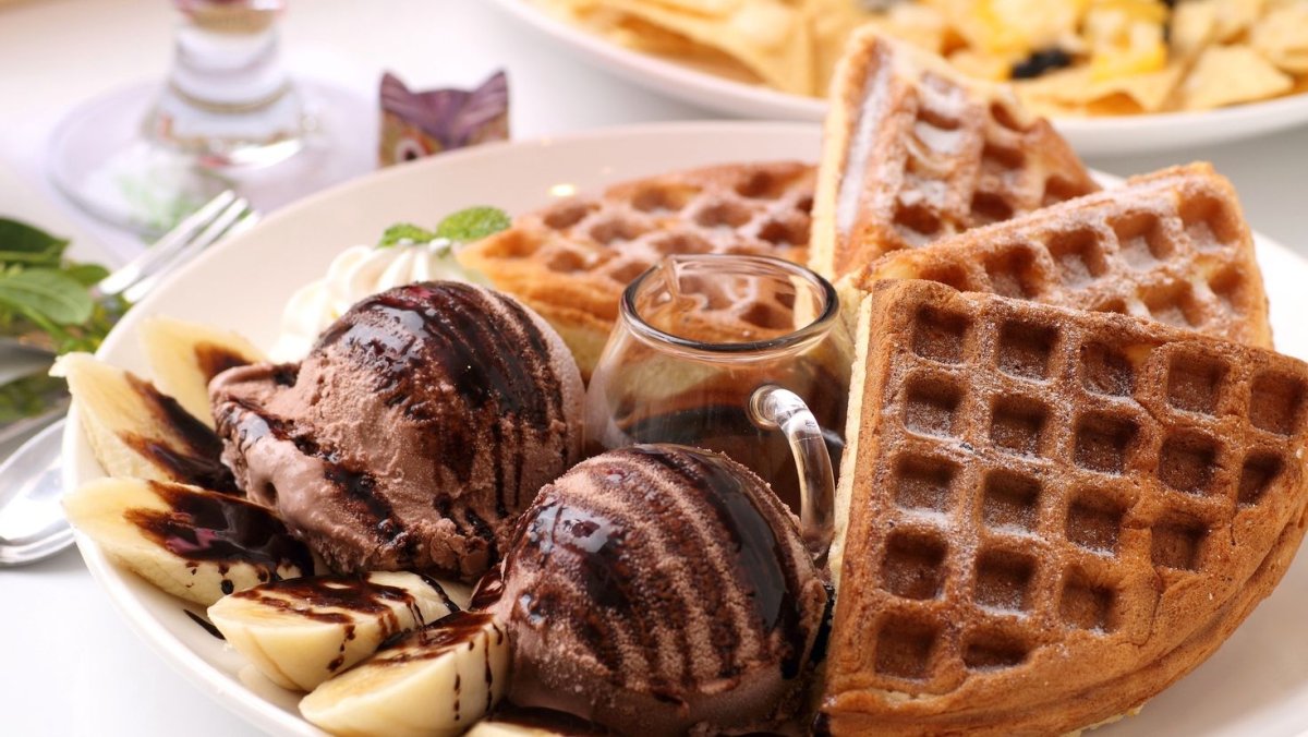 Вафли в шоколаде