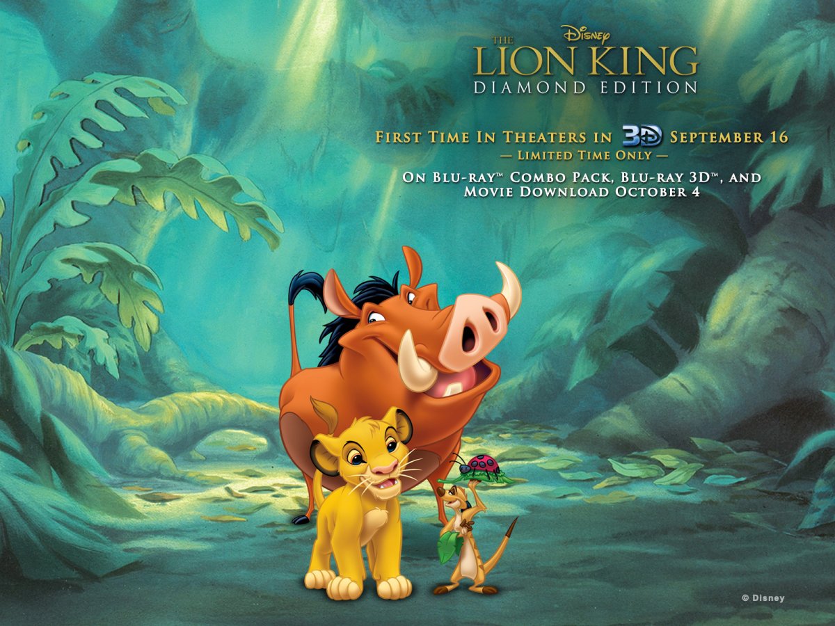 Обои Симон и Пумба Симба