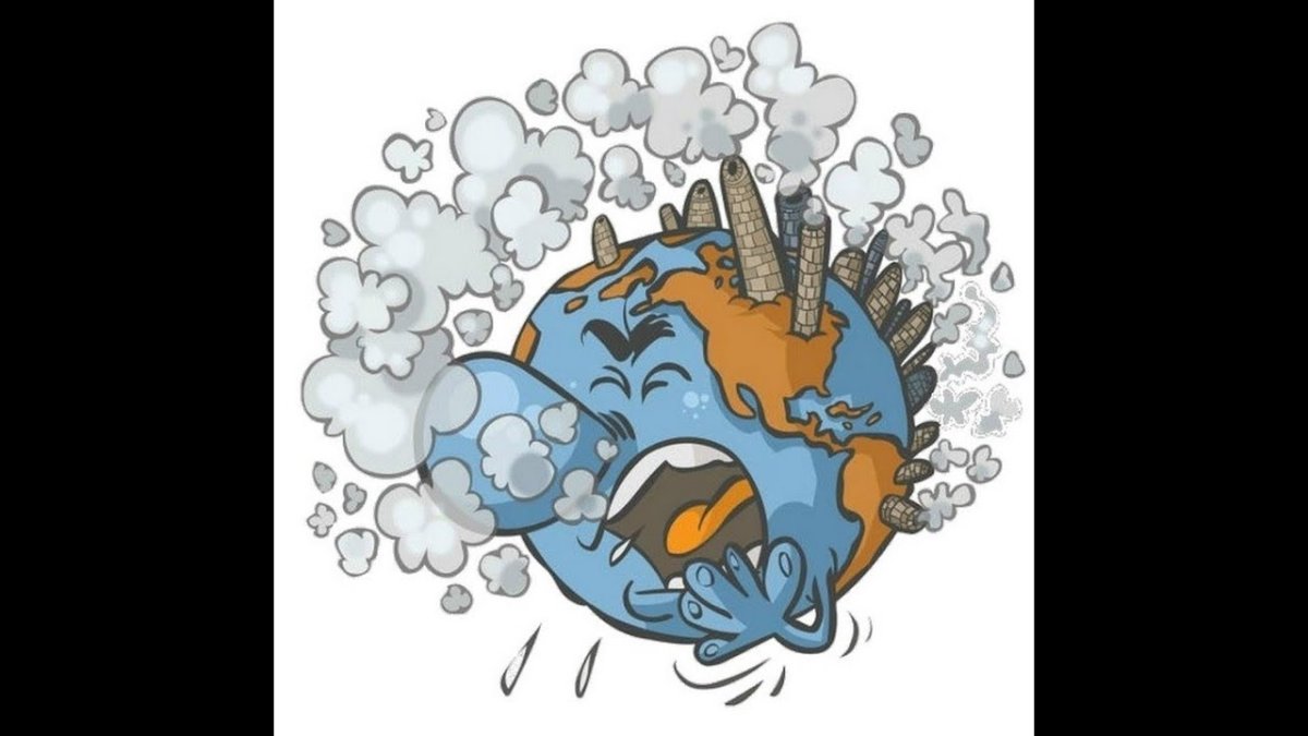 Загрязнение планеты для детей