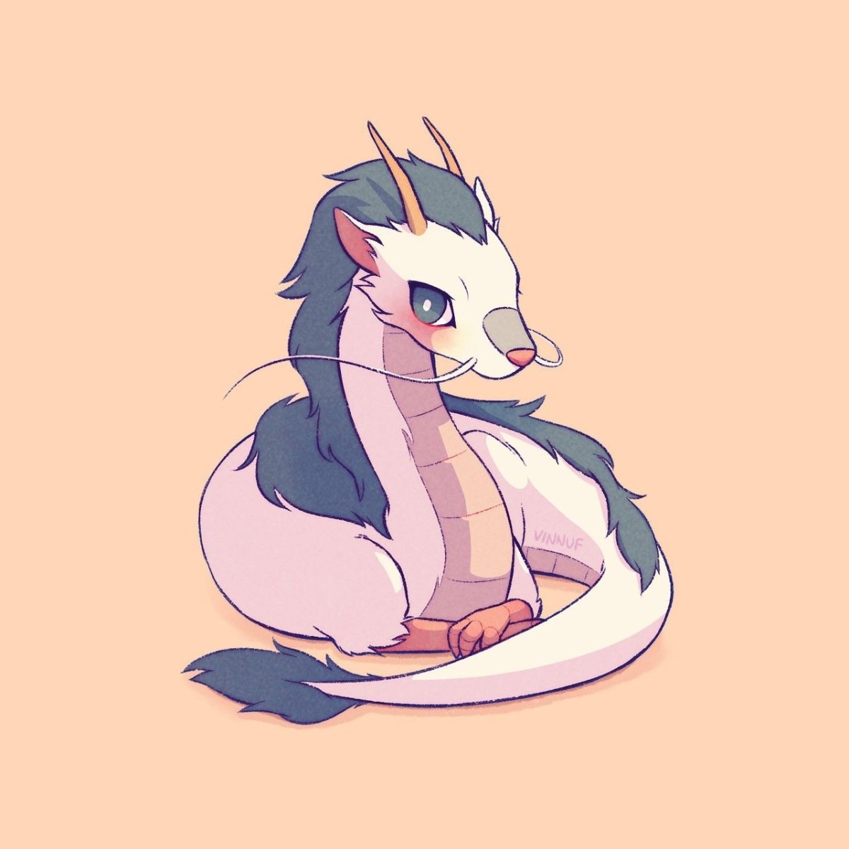 Унесённые призраками Хаку дракон Чиби