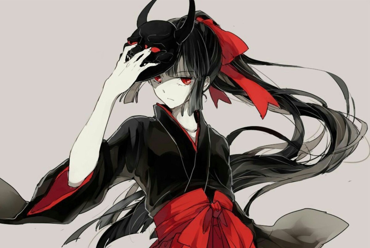 Маска Китсуне аниме демон