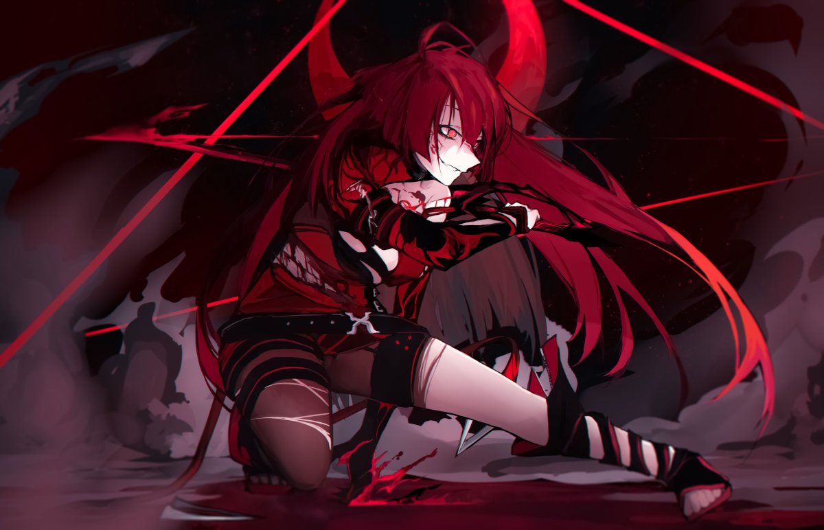 Elesis Elsword аниме демоны