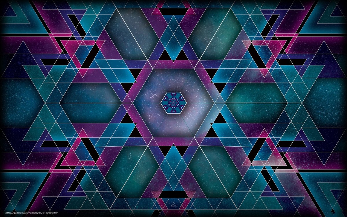 Абстрактный геометрический узор