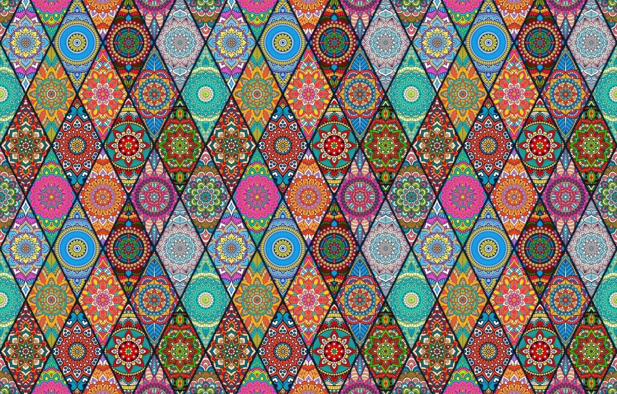 Яркие узоры