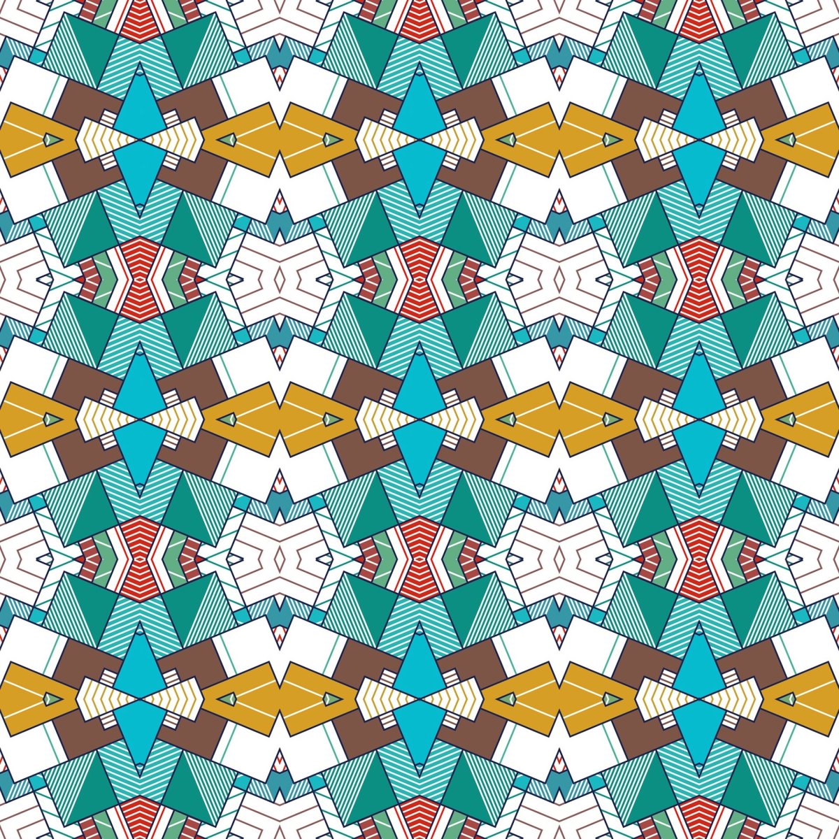 Орнамент геометрический современный