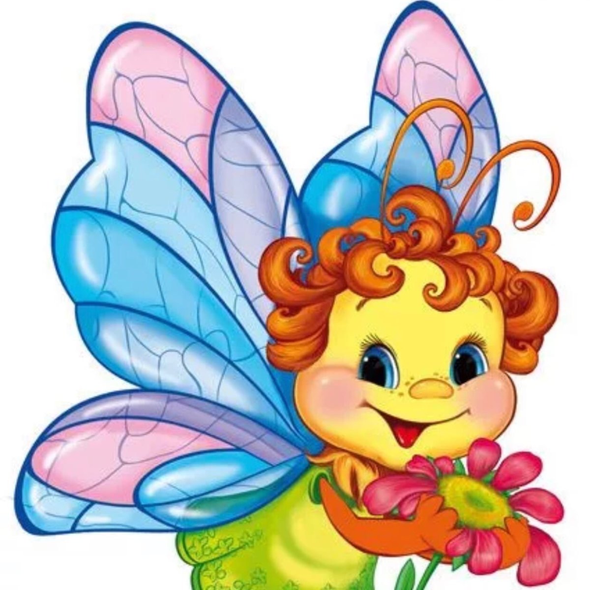 Бабочки для вырезания цветные