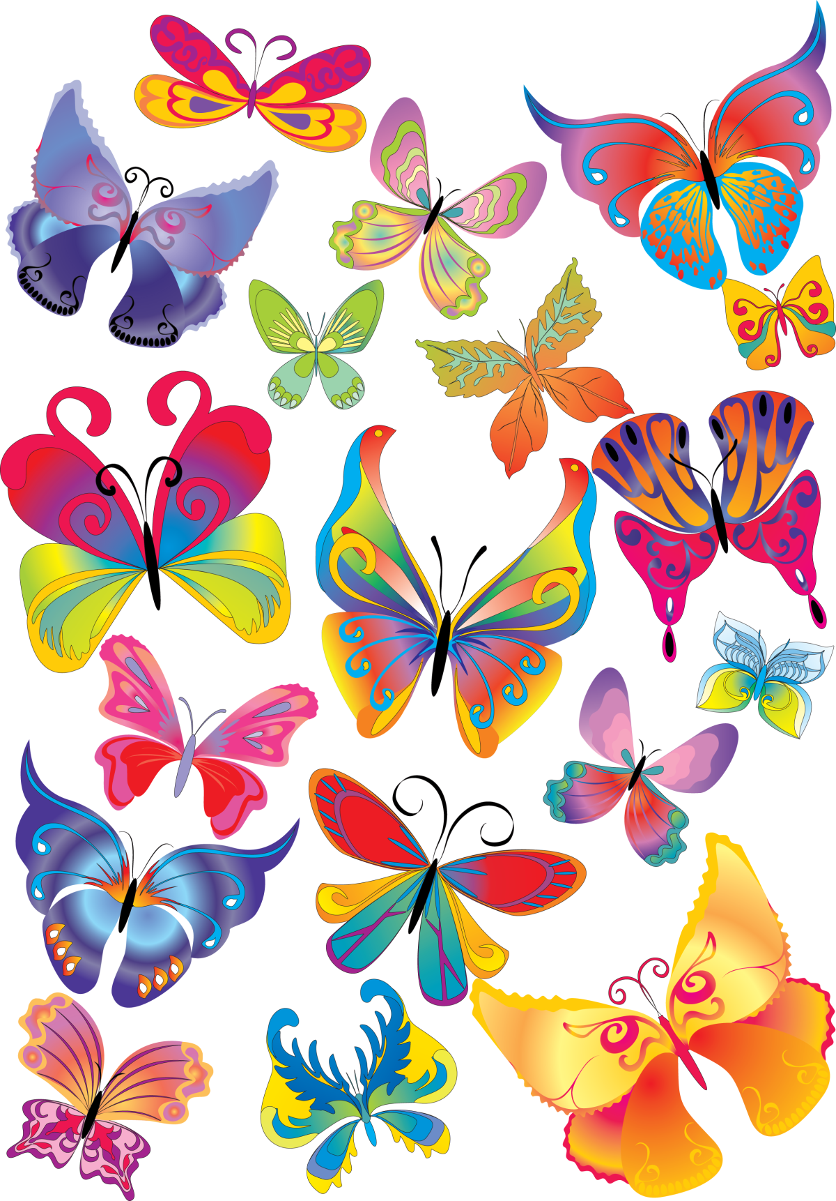 Бабочка рисунок