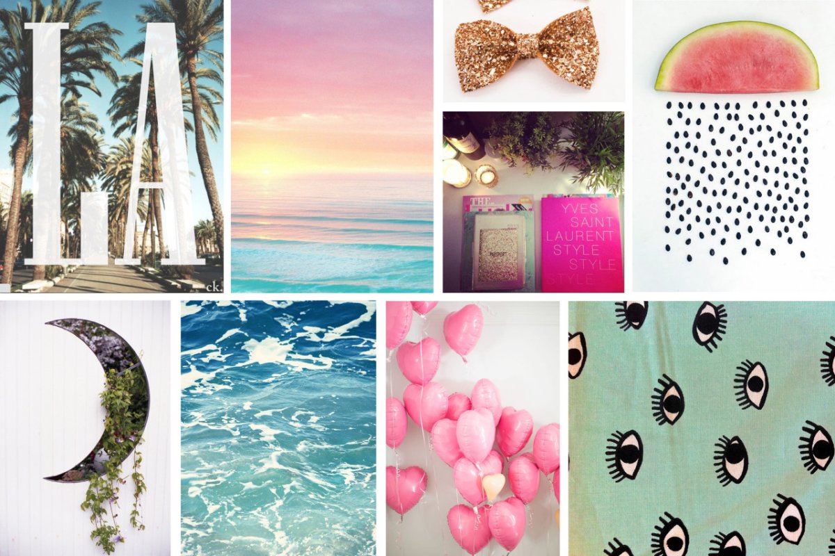 Летний коллаж