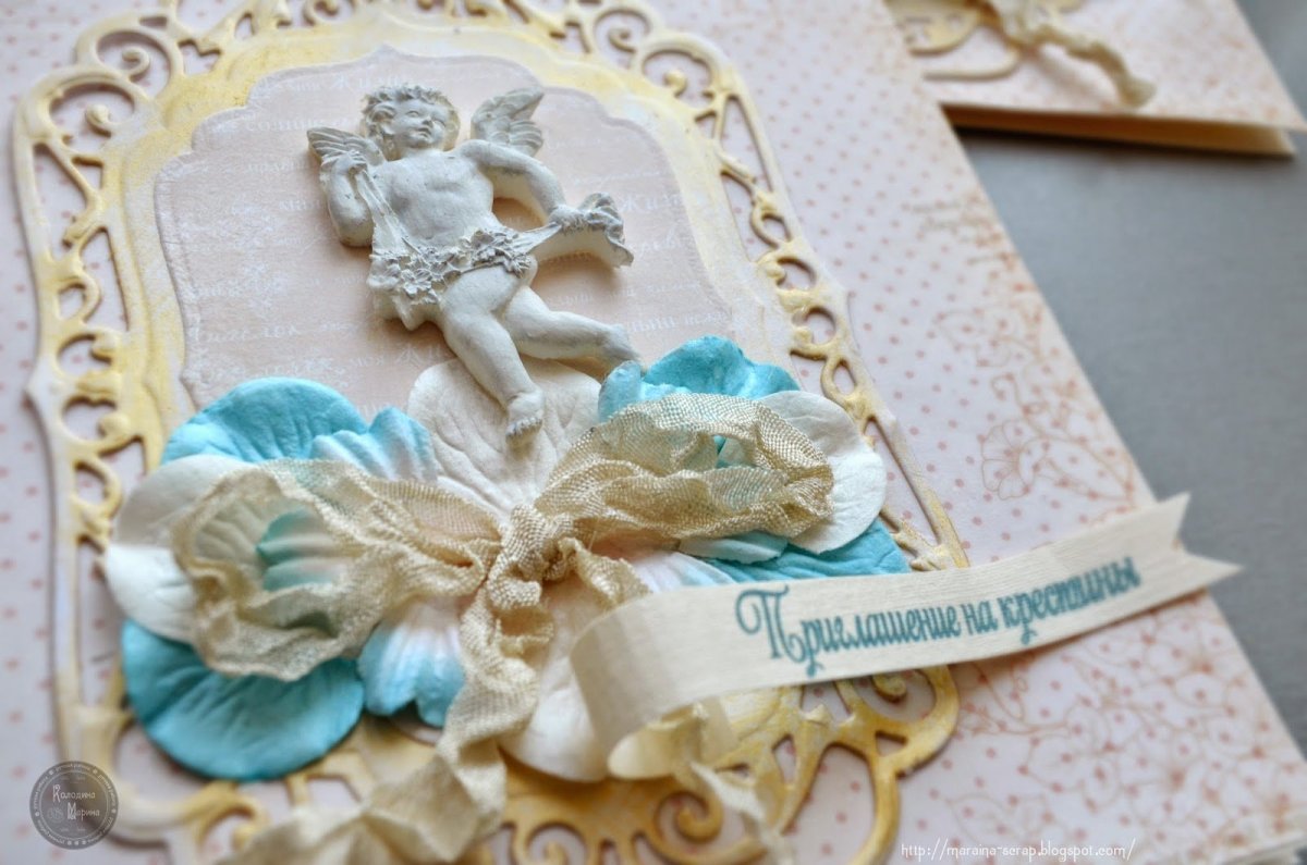 Таинство крещения открытки