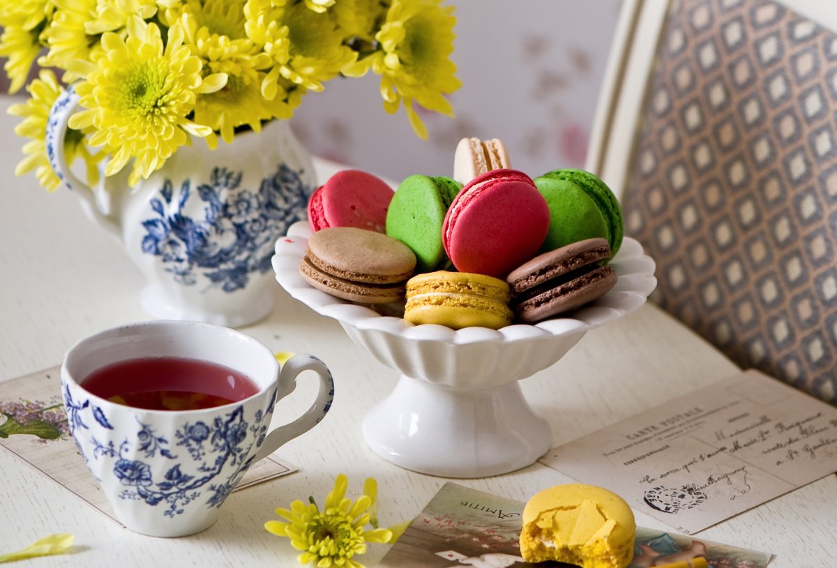 Тюльпаны и кофе