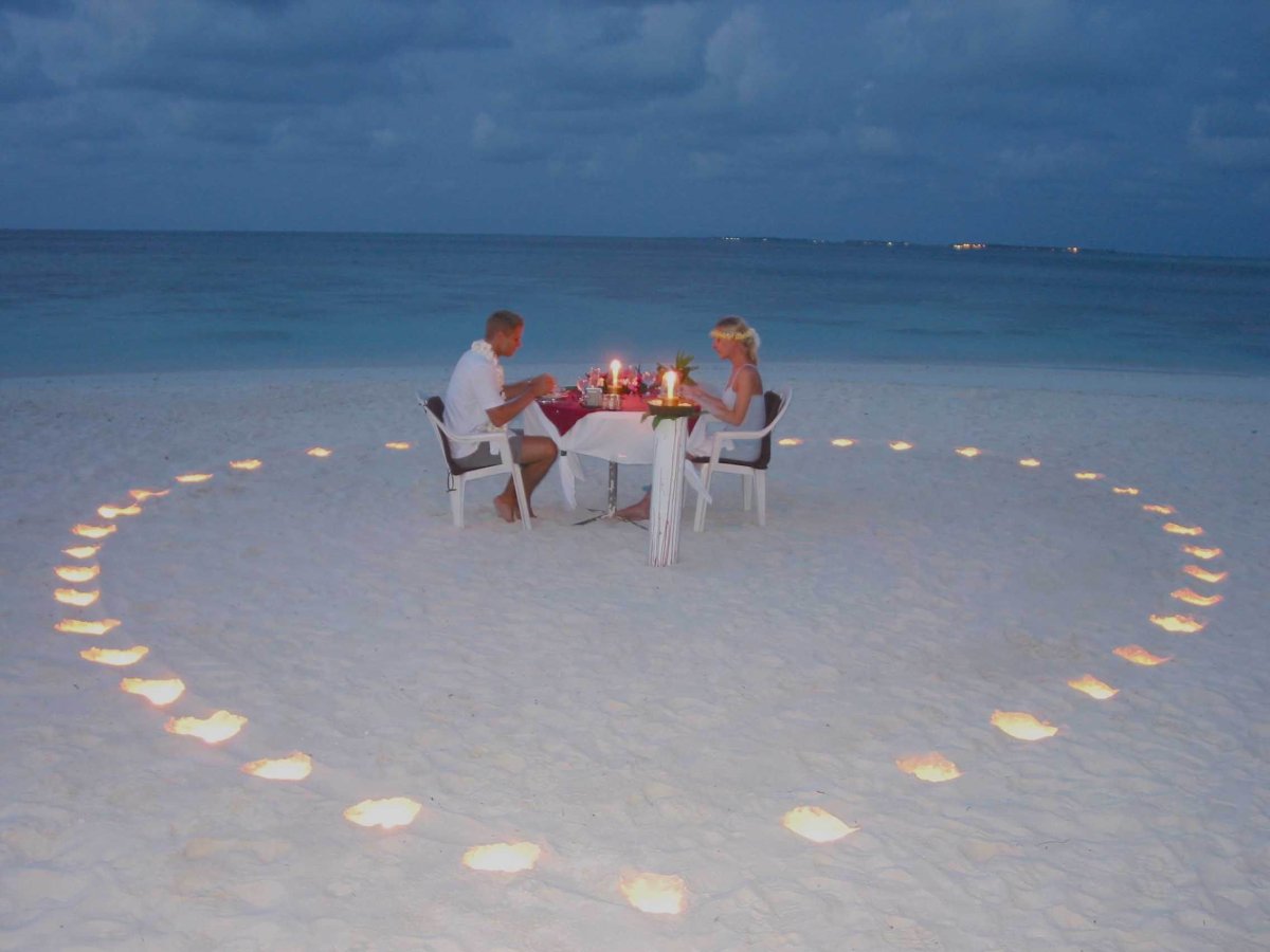 Свидание на берегу моря