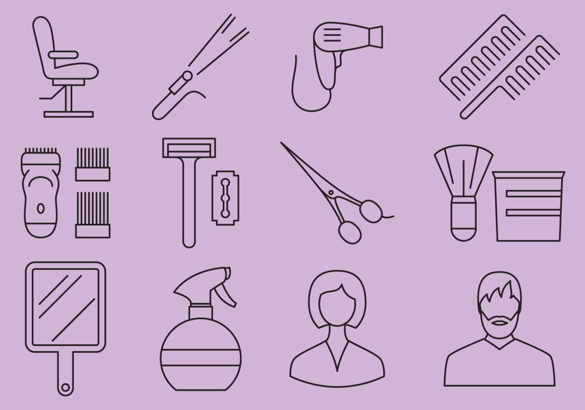 Иллюстрации женских профессий