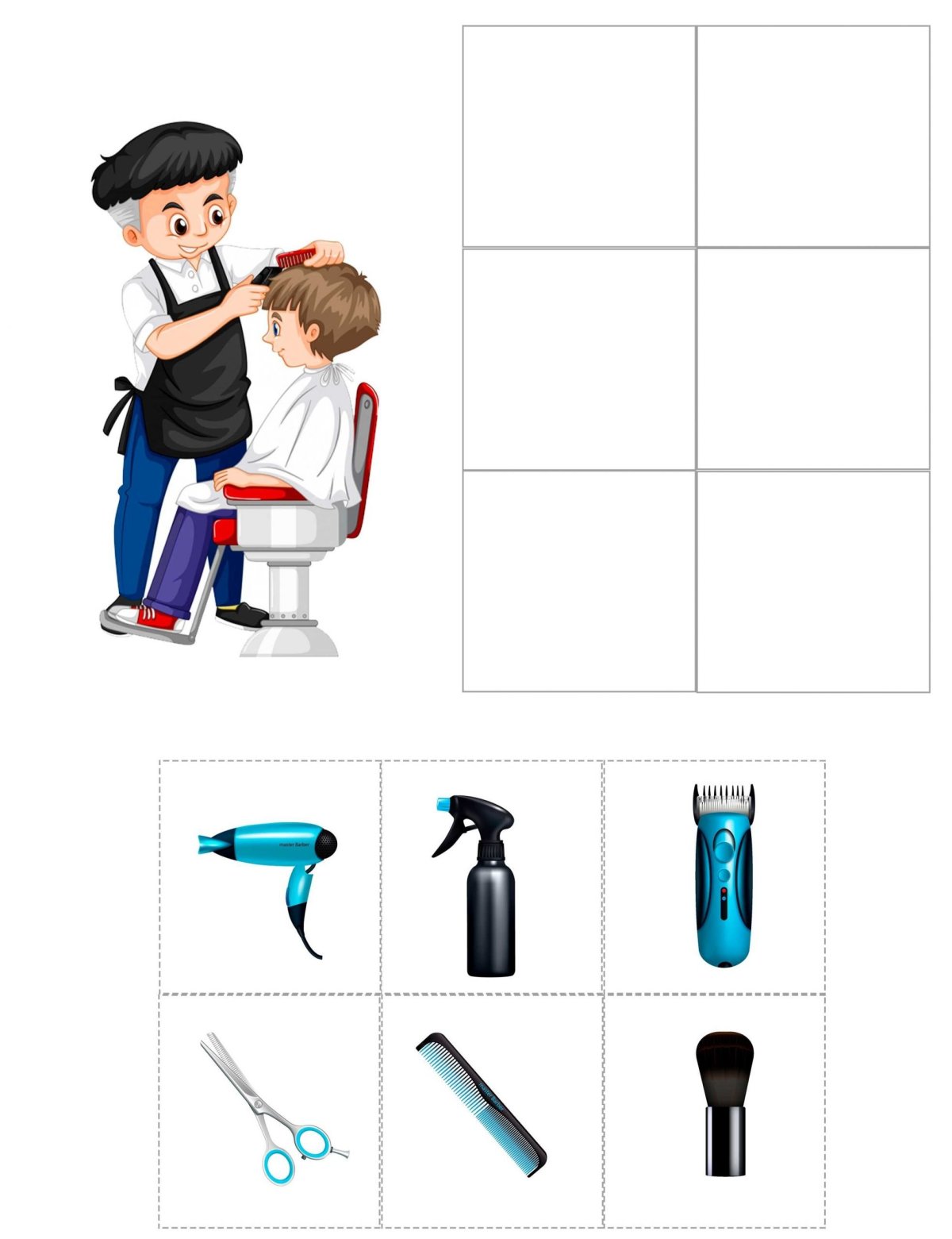 Бьюти шарж мастера маникюра