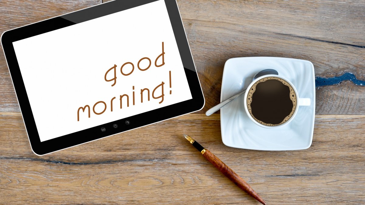 Утро кофе брифинг