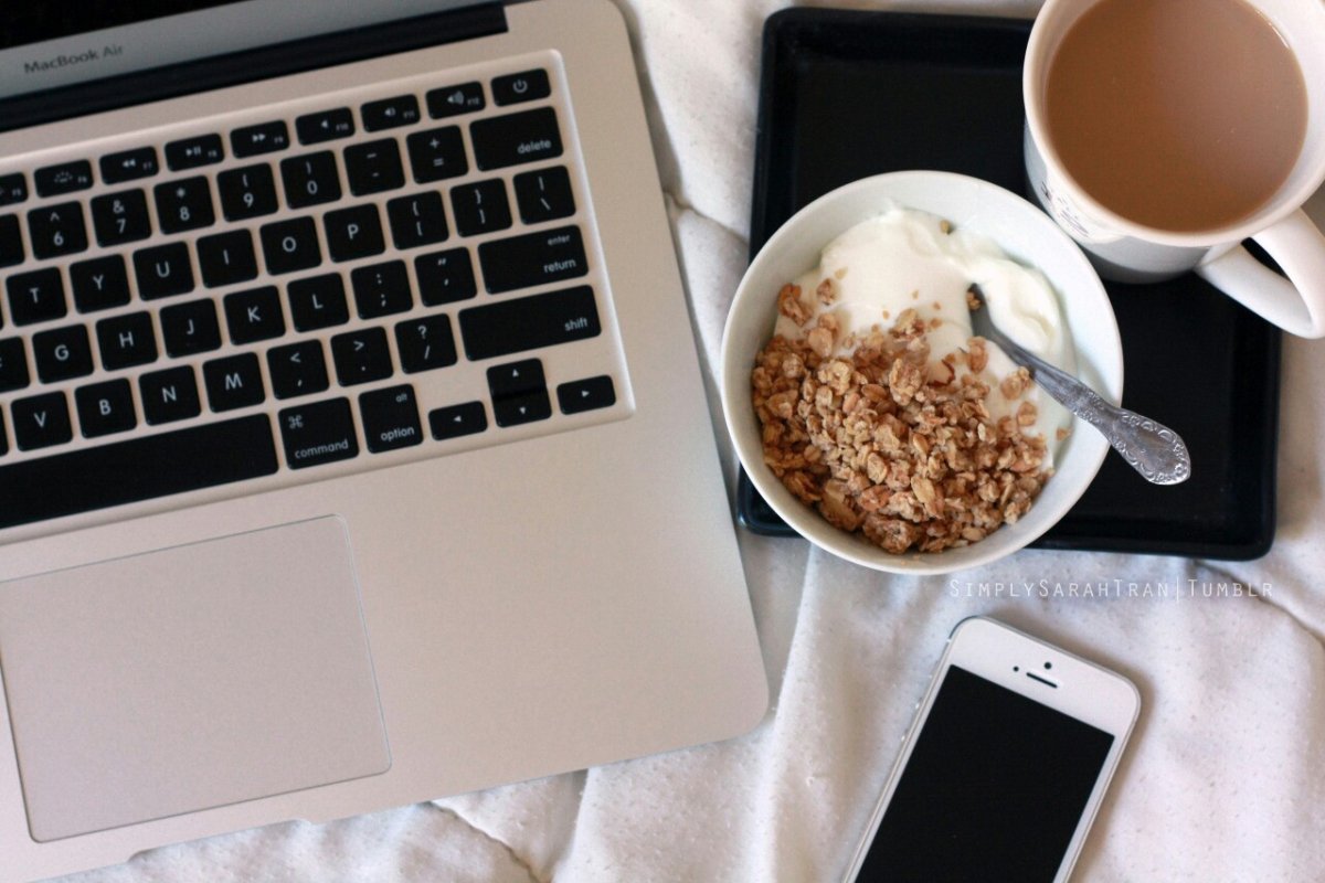 Кофе и ноут