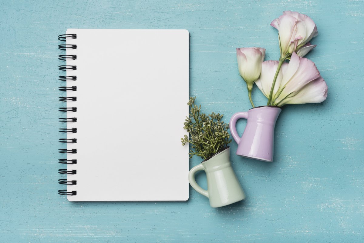 Фон для презентации блокнот