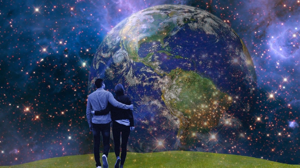 Человек земля космос