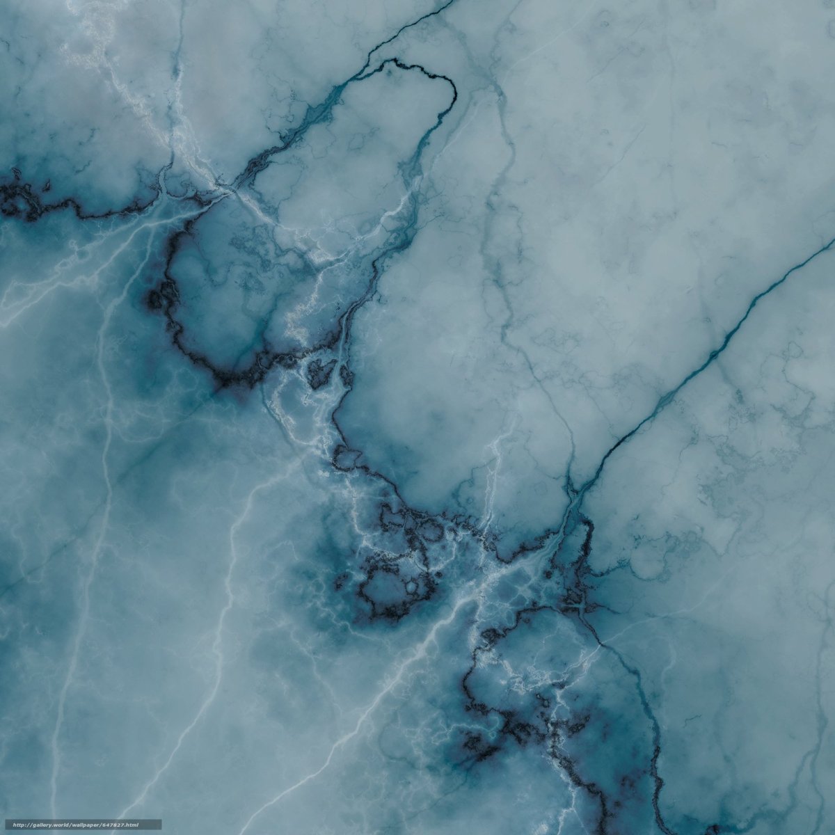 Синий мрамор