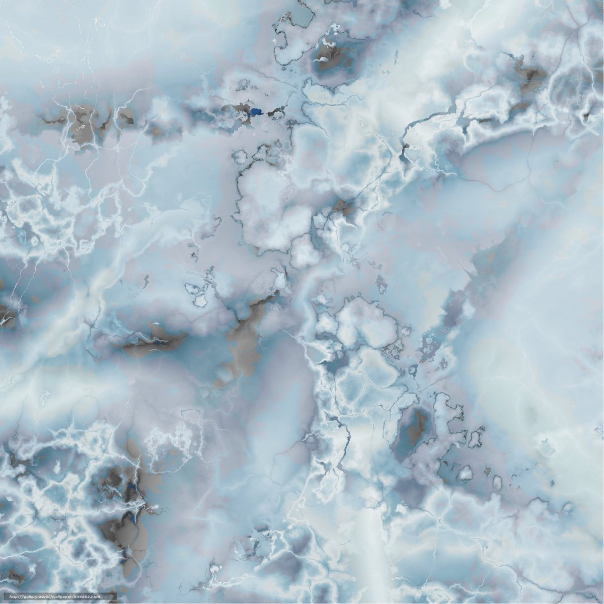 Синий мрамор