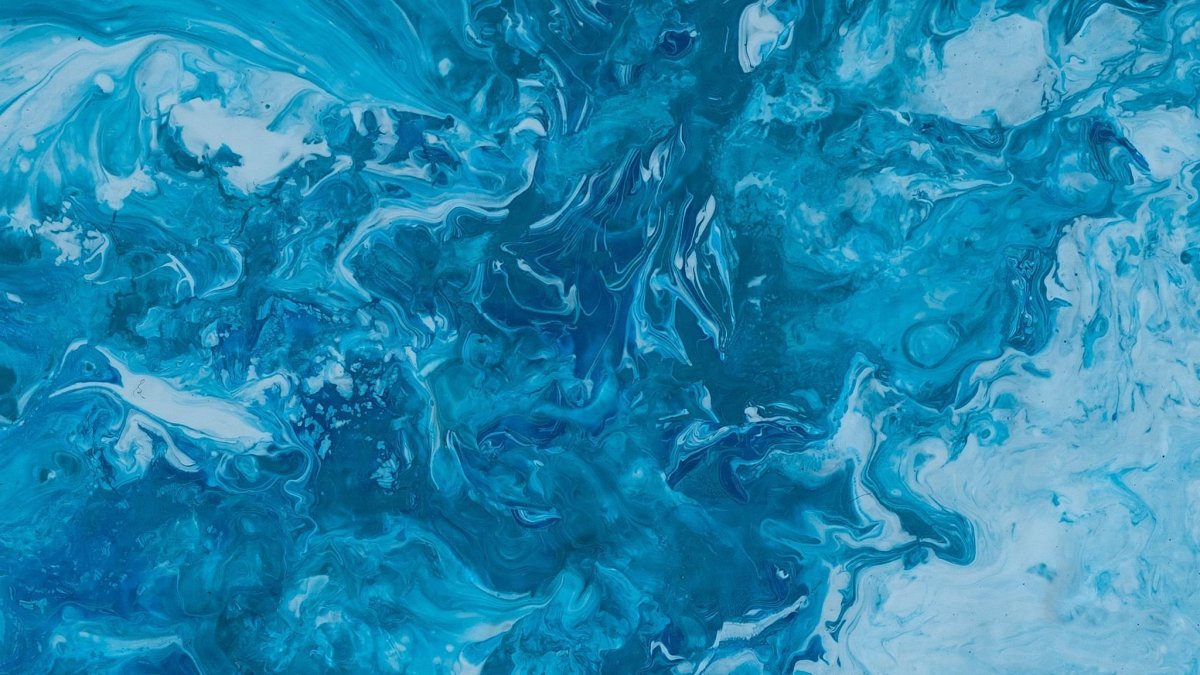 Краска голубая