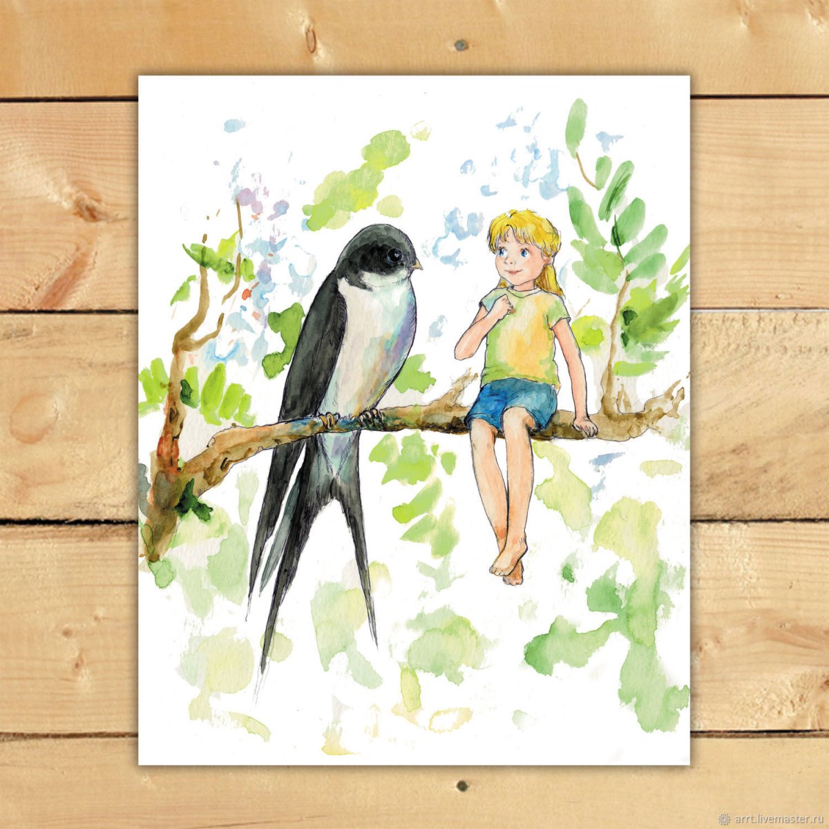 Ласточка Постер