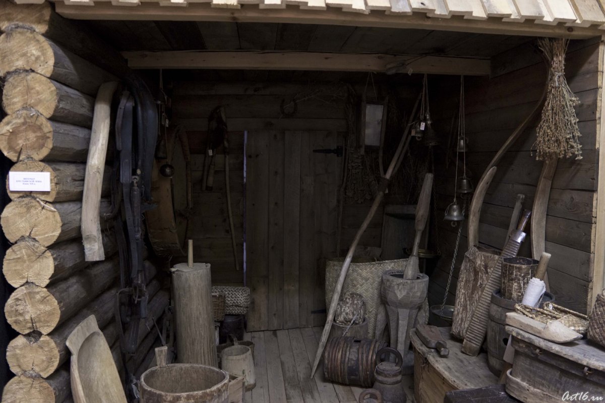 Сени в деревенском доме