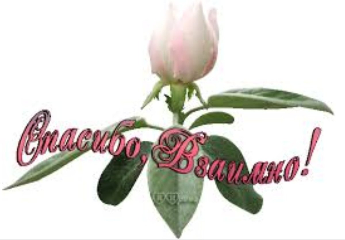Благодарю взаимно