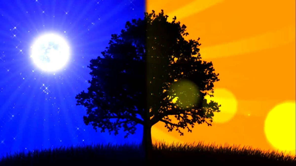 Фон день ночь