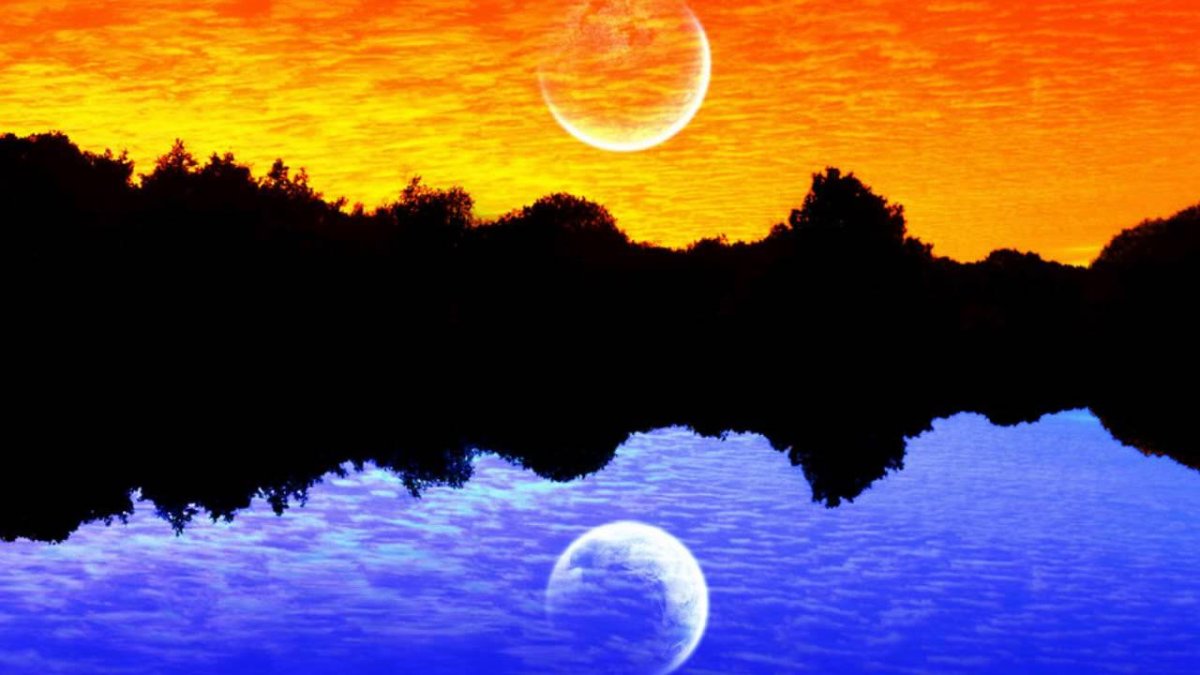 Вечернее солнце