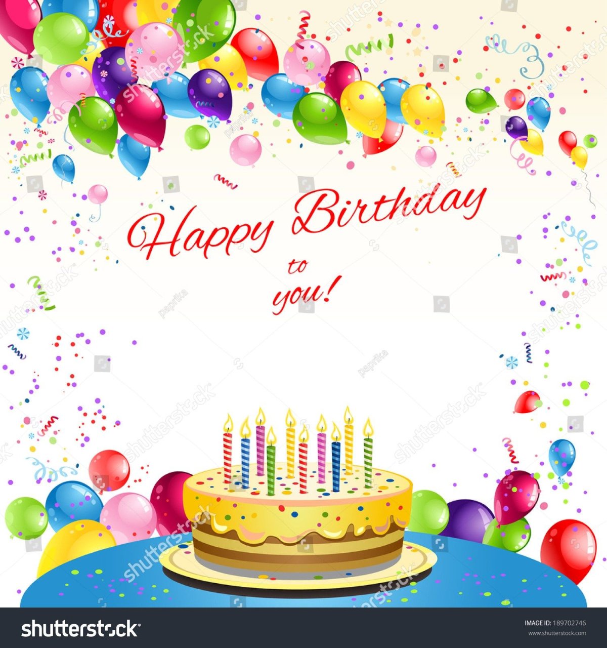 С днём рождения мужчине с тортом и шариками